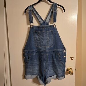 NWT No Boundaries Short Overalls